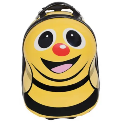 Kids Luggage Bag Bumble Bee Close Up